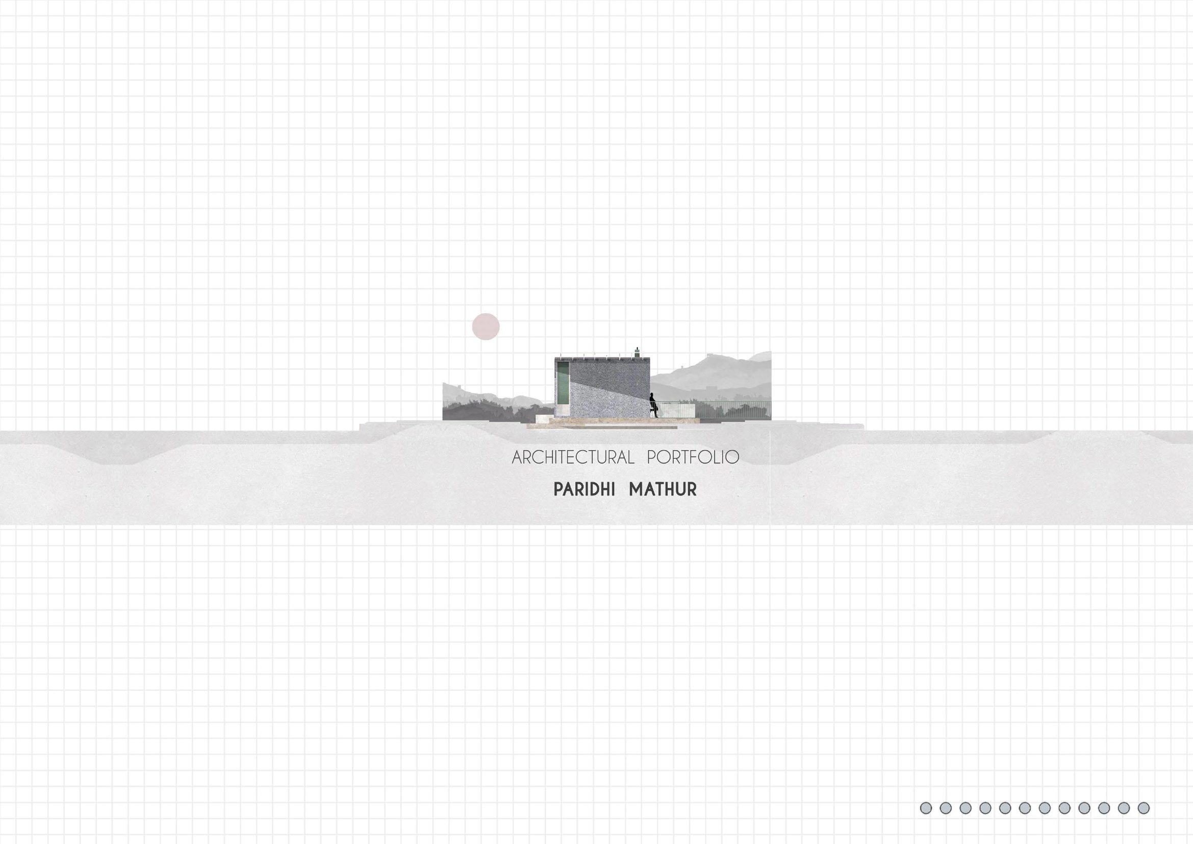 Artist residency portfolio — page 1